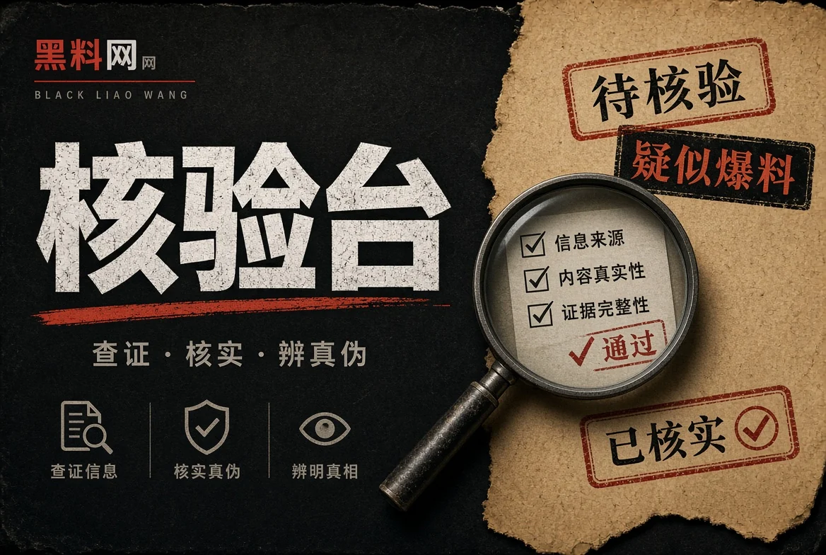 对证台核验视觉
